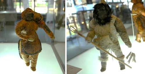 생선비늘 공예인형