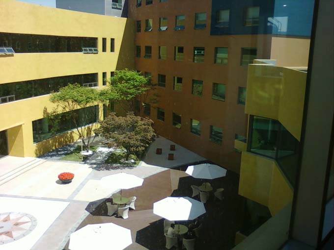 삼성첨단기술 연구소 건물 뒤 야외식당