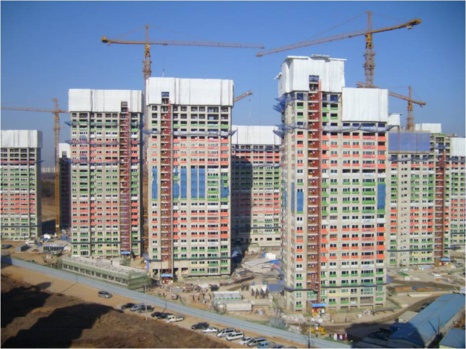 아파트 건설 현장