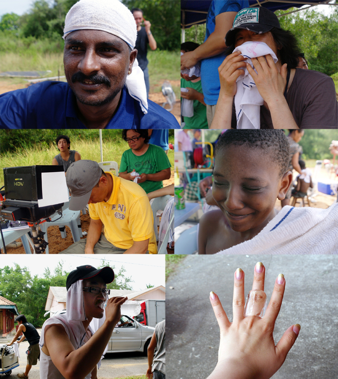 스태프들의 모습