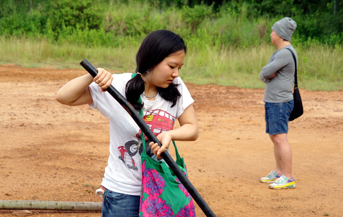 윤핑의 촬영장놀이 2 : 삽질하기