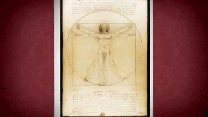 움직이는 레오나르도 다빈치의 황금비율