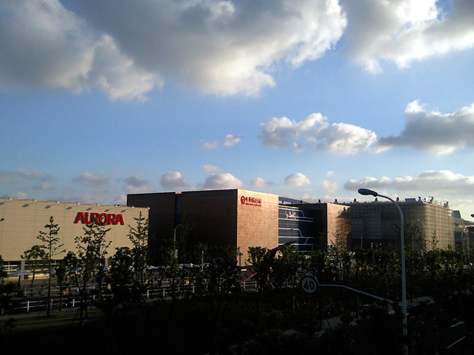 중국 내 많은 기업들의 단독 전시장