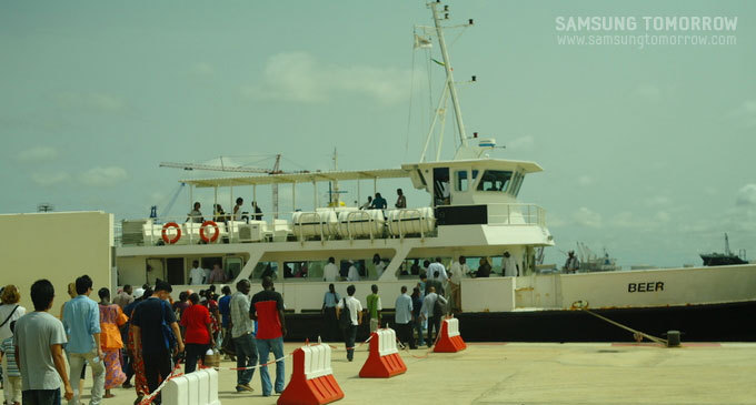 배를 타는 사람들