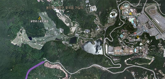 다음맵으로 본 호암미술관