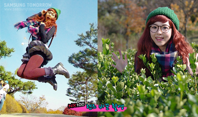 렌즈 바꾼 촬영