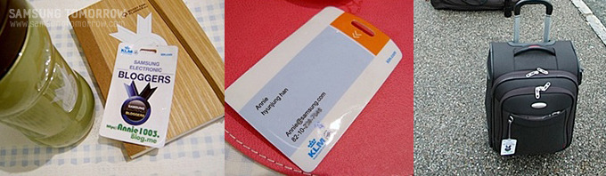 72 블로거스 마크, Luggage tag, 여행가방