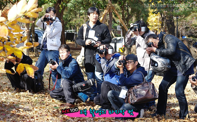 2부 촬영의 마지막 컷