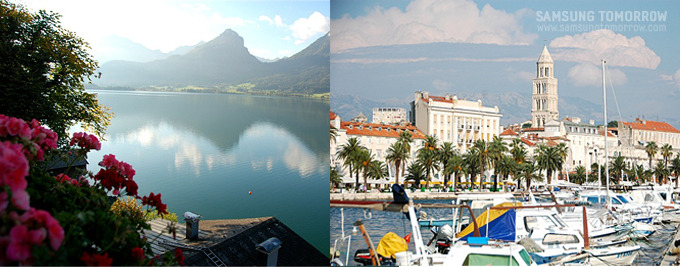 짤츠감머굿 근처 호수, 크로아티아 스플릿 