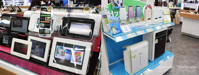 디지털 액자, 공기 청정기 및 바이러스 닥터