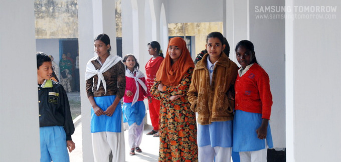 방글라데시 여학생들