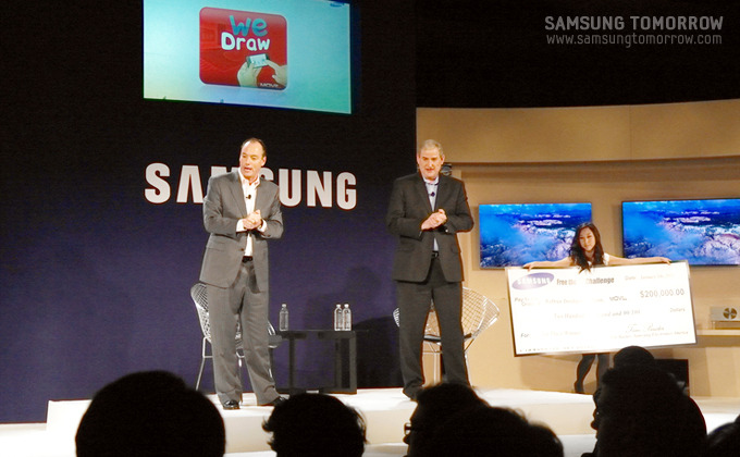 1위 어플리케이션 수상