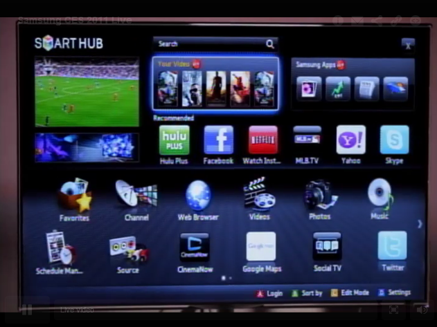 세련되게 바뀐 TV의 UI