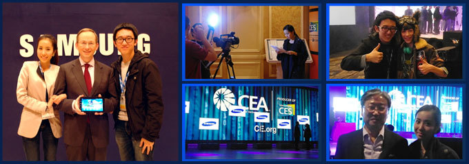 스토리텔러들이 CES 2011 에 참가했던 모습