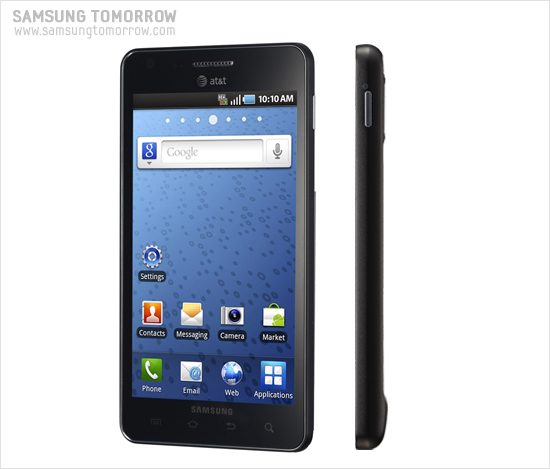 CES2011에서 공개된 8.9mm의 초슬림 스마트폰 'Samsung Infuse 4G (SGH-i997)'