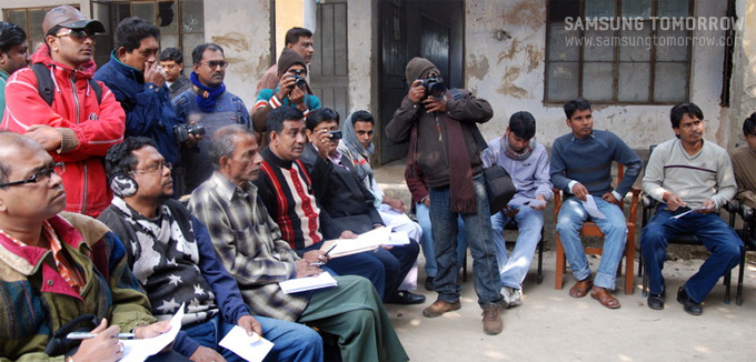 방글라데시 기자들