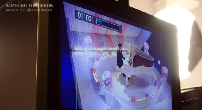 모니터에 비친 이승기