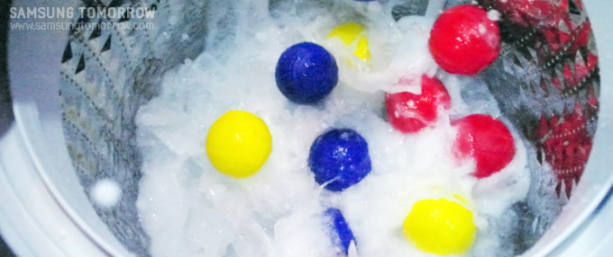 3D 입체세탁 워블 시연