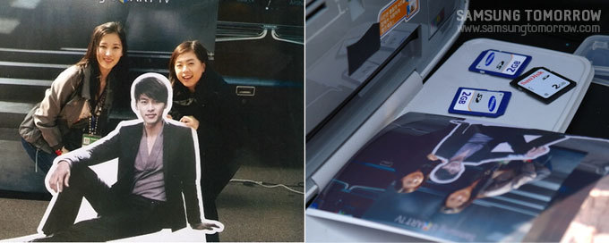 찍은 사진을 바로 인화하는 사람들