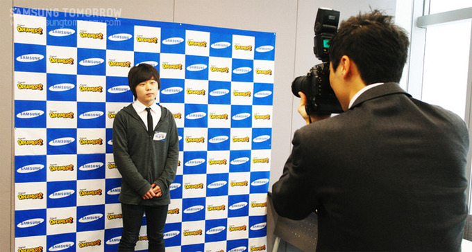 애니콜 드리머즈 면접 현장 포토존