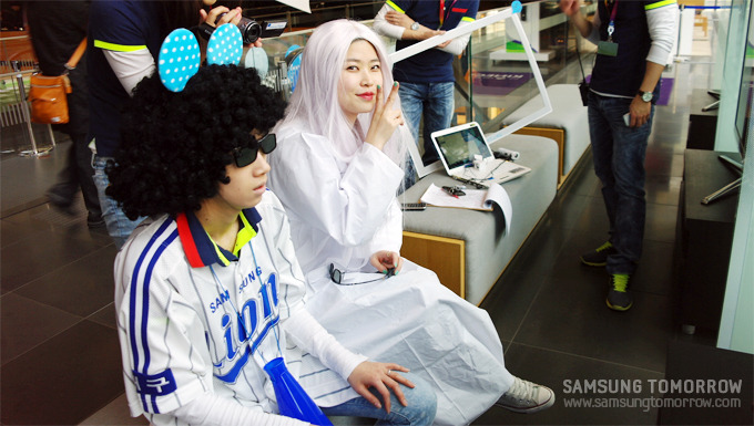 삼성 딜라이트의 응원