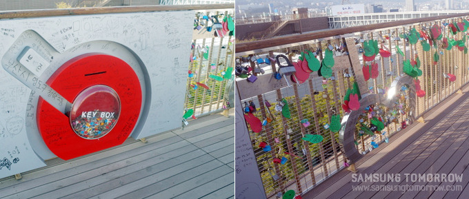 부산의 사랑의 자물쇠