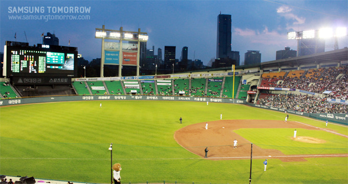 잠실구장 (삼성VS두산)