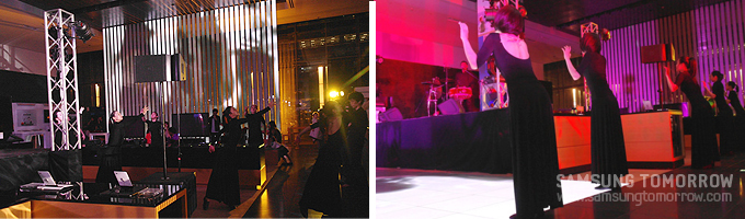 퍼포먼스를 보여주는 공연팀