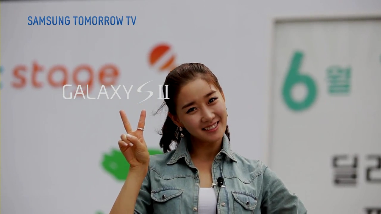 삼성 투모로우 TV 메인 이미지 입니다