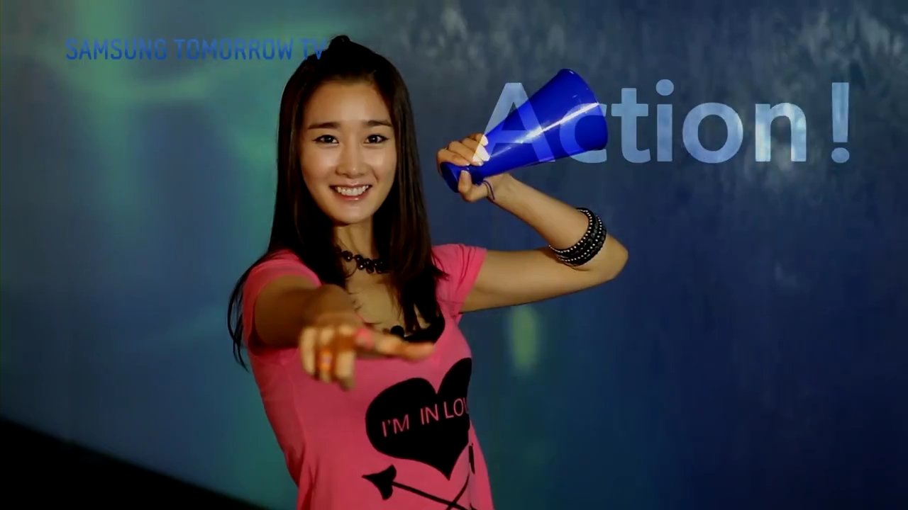 삼성 투모로우 TV 메인 이미지 입니다