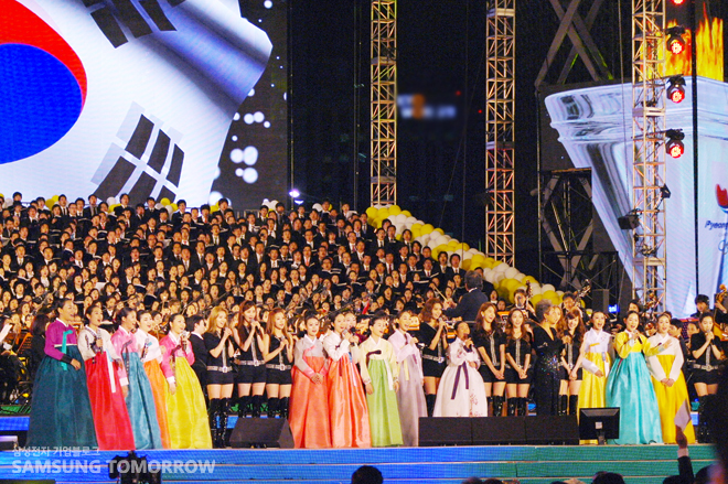 안숙선 명창과 제자들의 무대