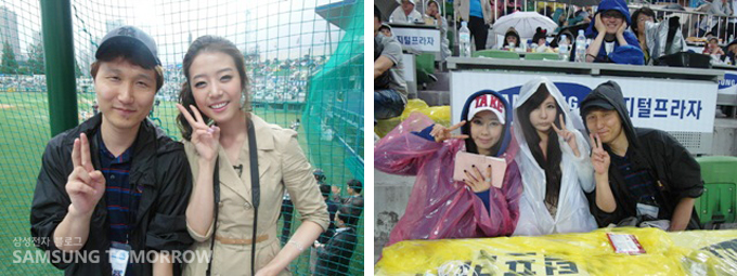 블로거스와 배지현 아나운서, 블로거스와 레이싱모델