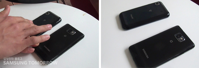갤럭시 S2 뒷모습