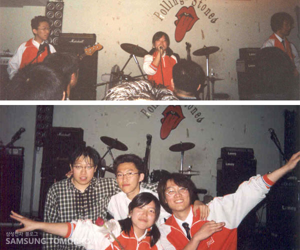 8년 전 "Click-A" 밴드