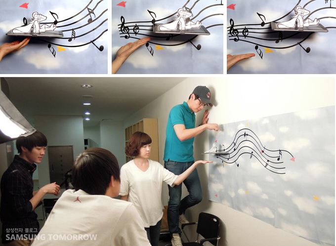 '어린 왕자 in 갤럭시탭10.1' 제작 과정