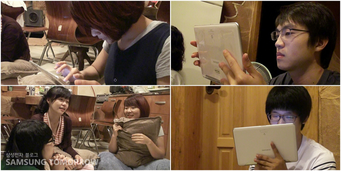 숙소에서 수다떠는 드리머즈