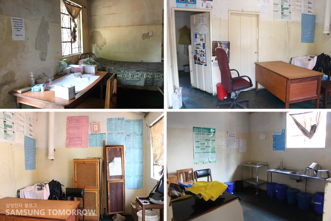 잠비아 병원내부