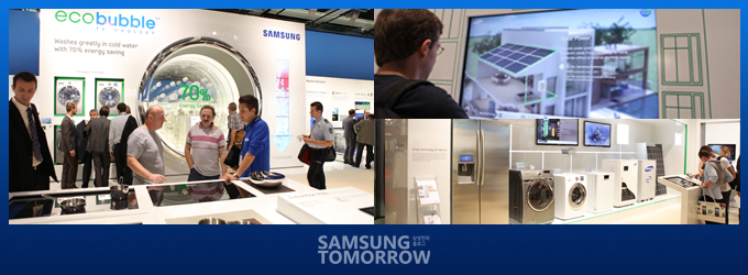 IFA 2011에서 소개된 삼성전자의 친환경 제품[SMNR] 