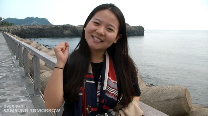 제주도 NX공감출사단 참가자 중국 유학생 동윤정