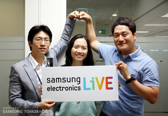 samsung electronics LiVE