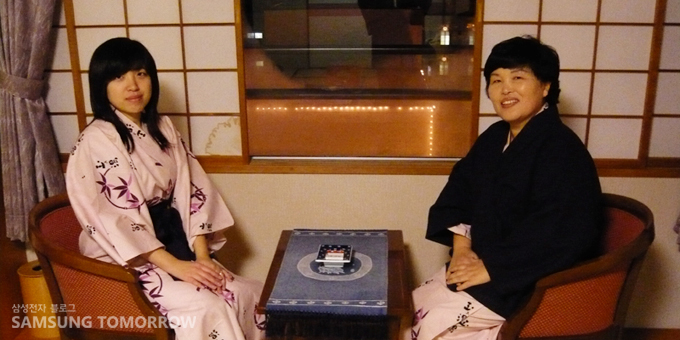 어머니와 작성자