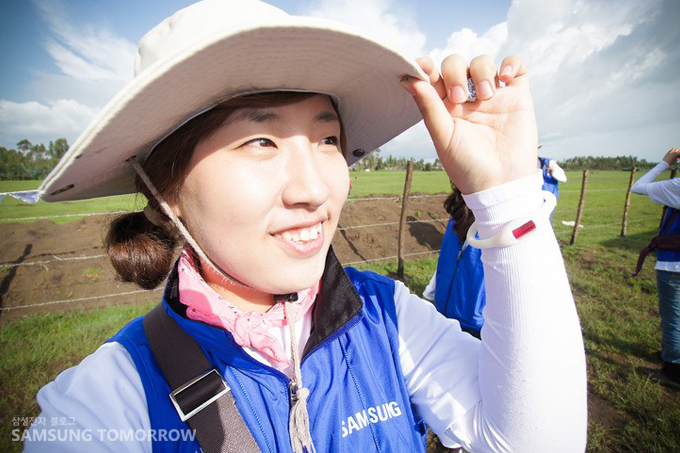 온양사업장의 행정지원업무의 권채린 사원