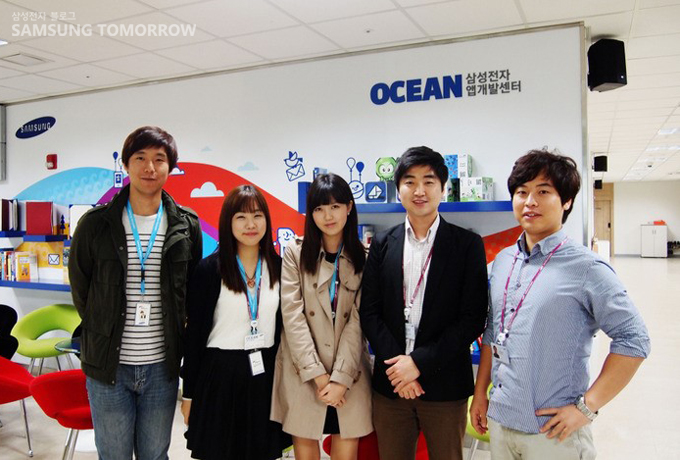 삼성스토리텔러 진엽, 효정, 미소, 오션교육센터 사원 오태경, 권세만