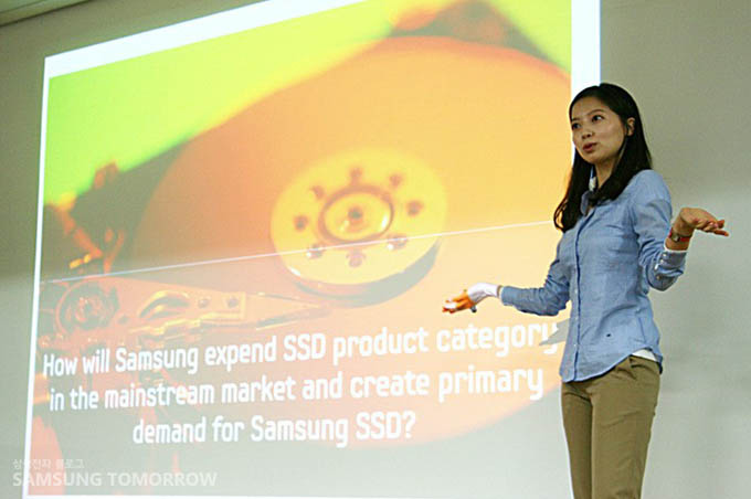 삼성전자 반도체사업부의 박영란 대리