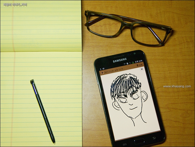 s pen과 갤럭시 노트