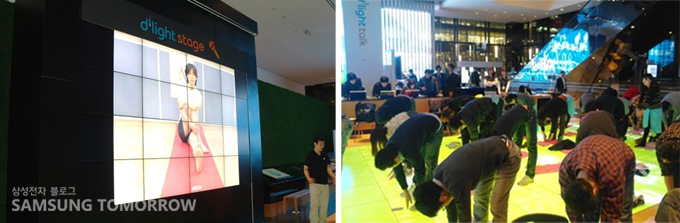 스트레칭 강의, 스트레칭하는 사람들