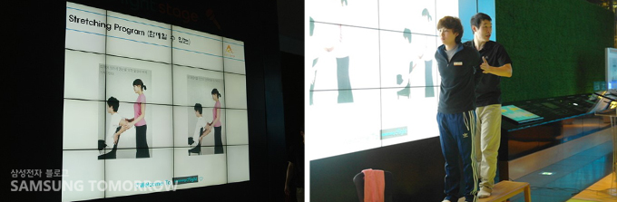 스트레칭 강의, 스트레칭하는 사람들