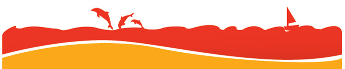 고래와 배가 있는 바다