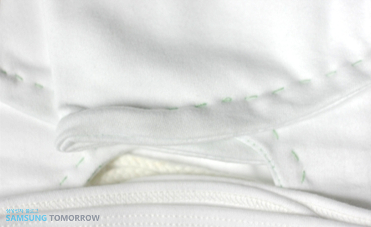 손바느질한 저고리