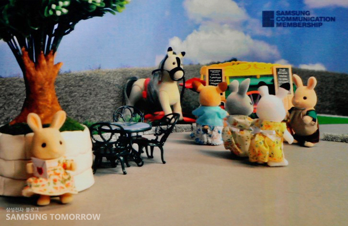 덜컹덜컹 채소마차의 한 장면